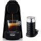 DELONGHI EN85.BAE Essenza Mini Bundle Καφετιέρα για Κάψουλες Nespresso Πίεσης 19bar με Αφρογαλιέρα Black 0040133