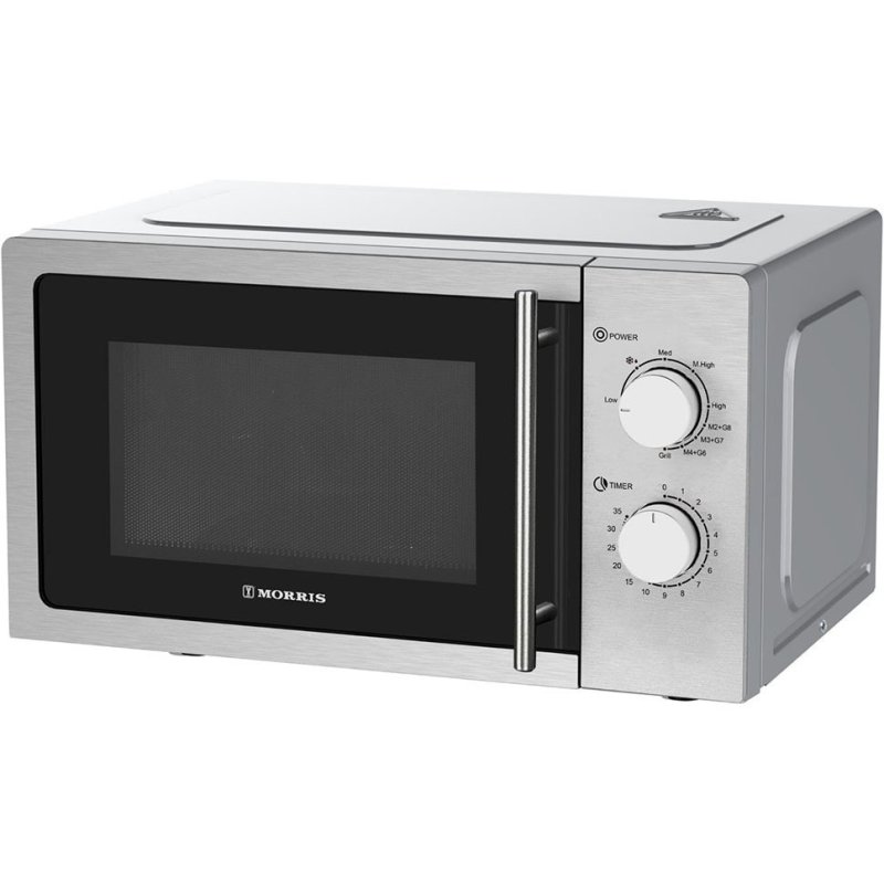 MORRIS K80209MW Φούρνος Μικροκυμάτων με Grill 20lt Inox 0040135