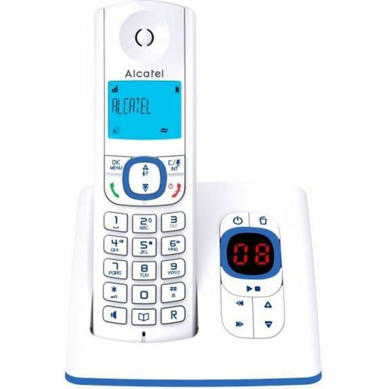 ALCATEL F530 Voice Ασύρματο Τηλέφωνο με Aνοιχτή Aκρόαση Μπλε 0040666