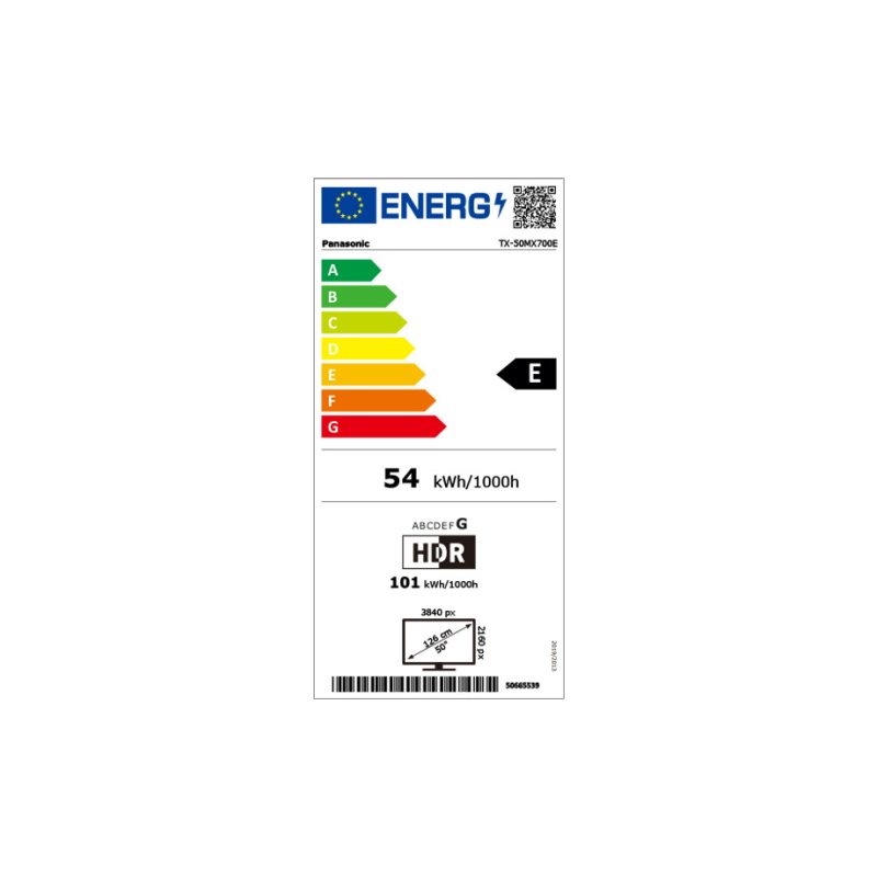 PANASONIC TX-50MX700E 50