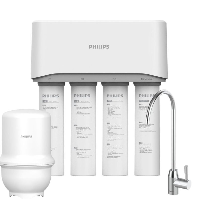 PHILIPS AUT3268/10 Σύστημα Φιλτραρίσματος Νερού Aντίστροφης Oσμωσης Κάτω Πάγκου Λευκό 0038771