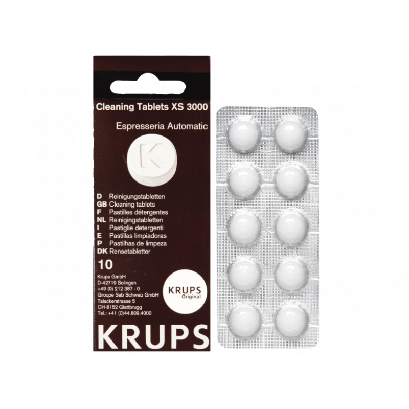 KRUPS XS3000 Ταμπλέτες Καθαρισμού για KRUPS Αυτόματες Μηχανές 0005682