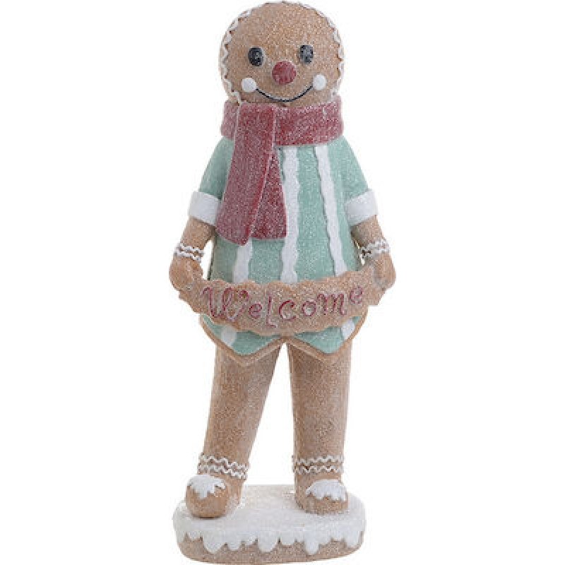 INART 2-70-497-0034 Gingerbread Man' Polyresin 0025154